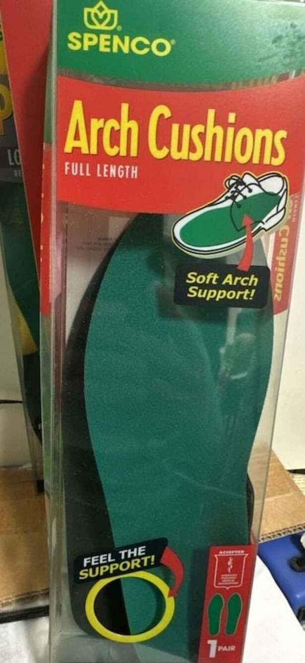 Spenco Full Length Arch Cushions - #3 (Men's 8-9, Women's 9-10)